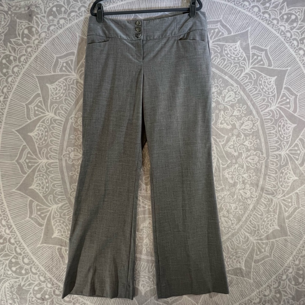 💙👖NWT! THE LIMITED CASSIDY FIT TROUSER PANT SLACKS NEW GRAY WOMEN SIZE 14 0071